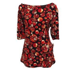 NWT LuLaRoe Gigi Christmas Elf Bearing Gifts Fitted Top SS Size XL (16-18)